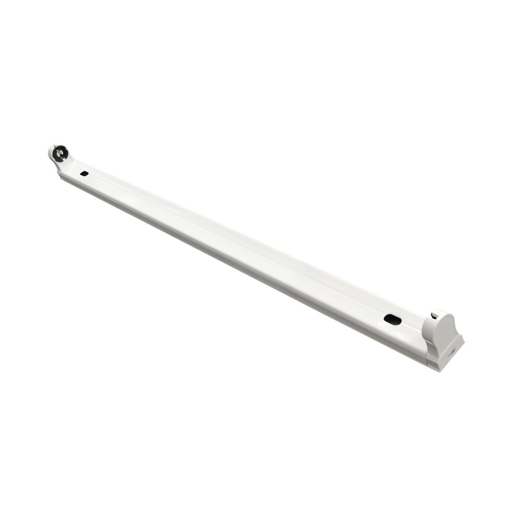 Chasis para tubo led tipo riel 1x18w