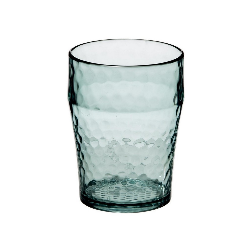 Vaso de vidrio verde