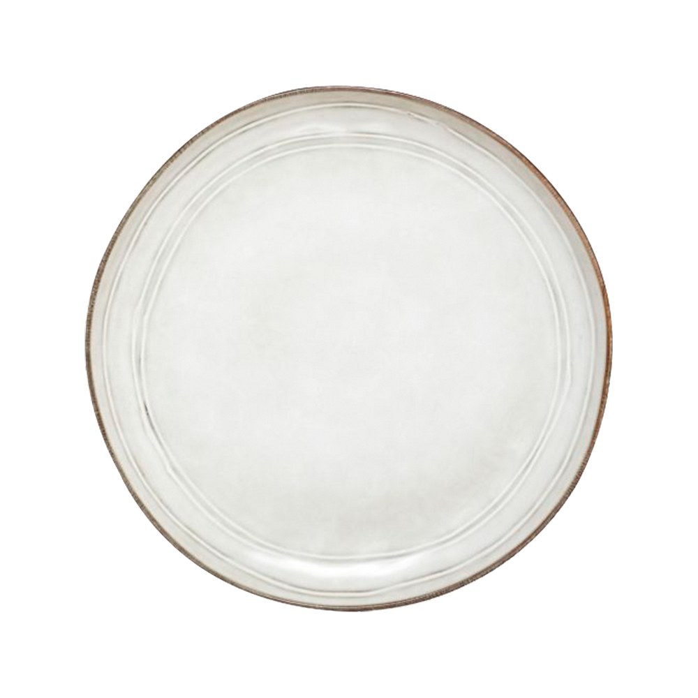 Plato ceramica 26 cm blanco