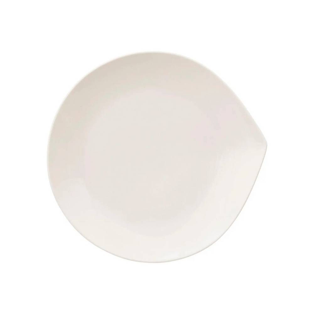 Plato porcelana postre 21 cm blanco