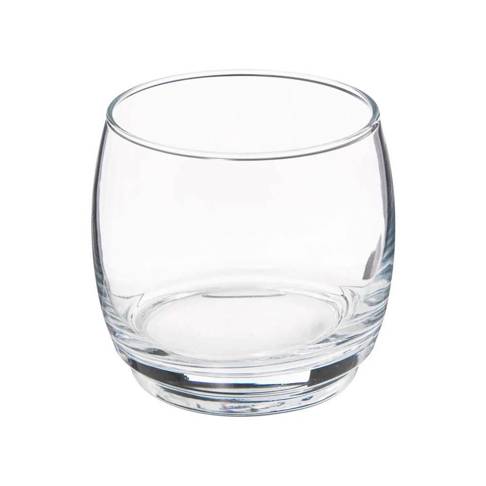 Vaso de vidrio 320 ml 6 piezas