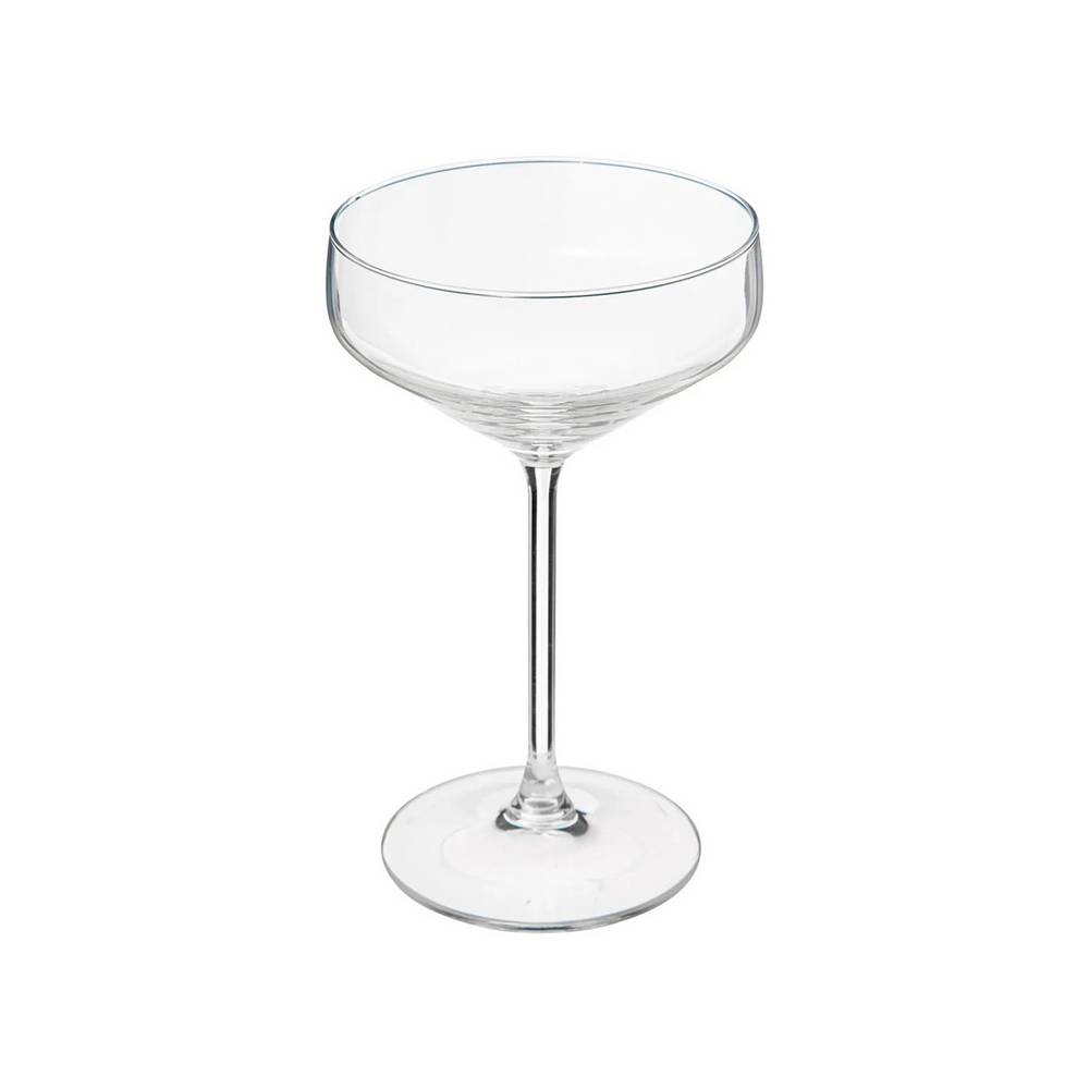 Copa de vidrio para champagne 300 ml nora 6 piezas