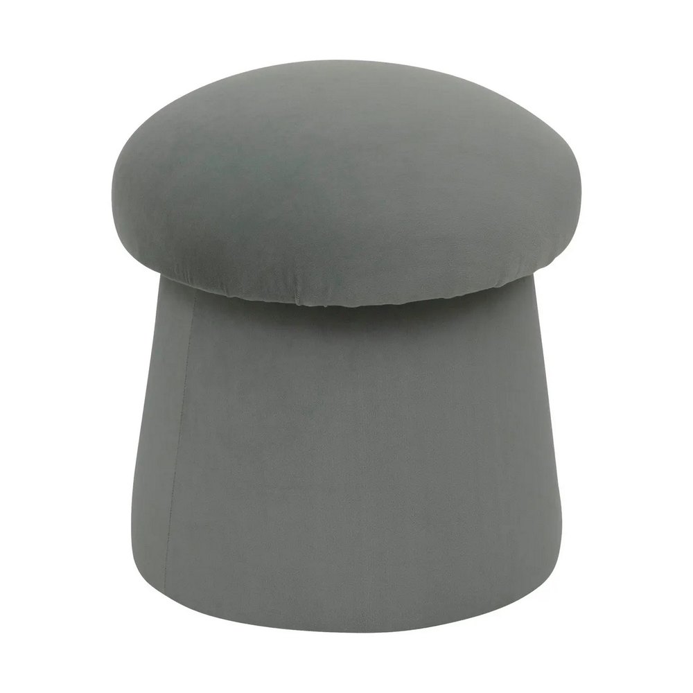 Banco de madera tipo hongo 37x40 cm verde celadon