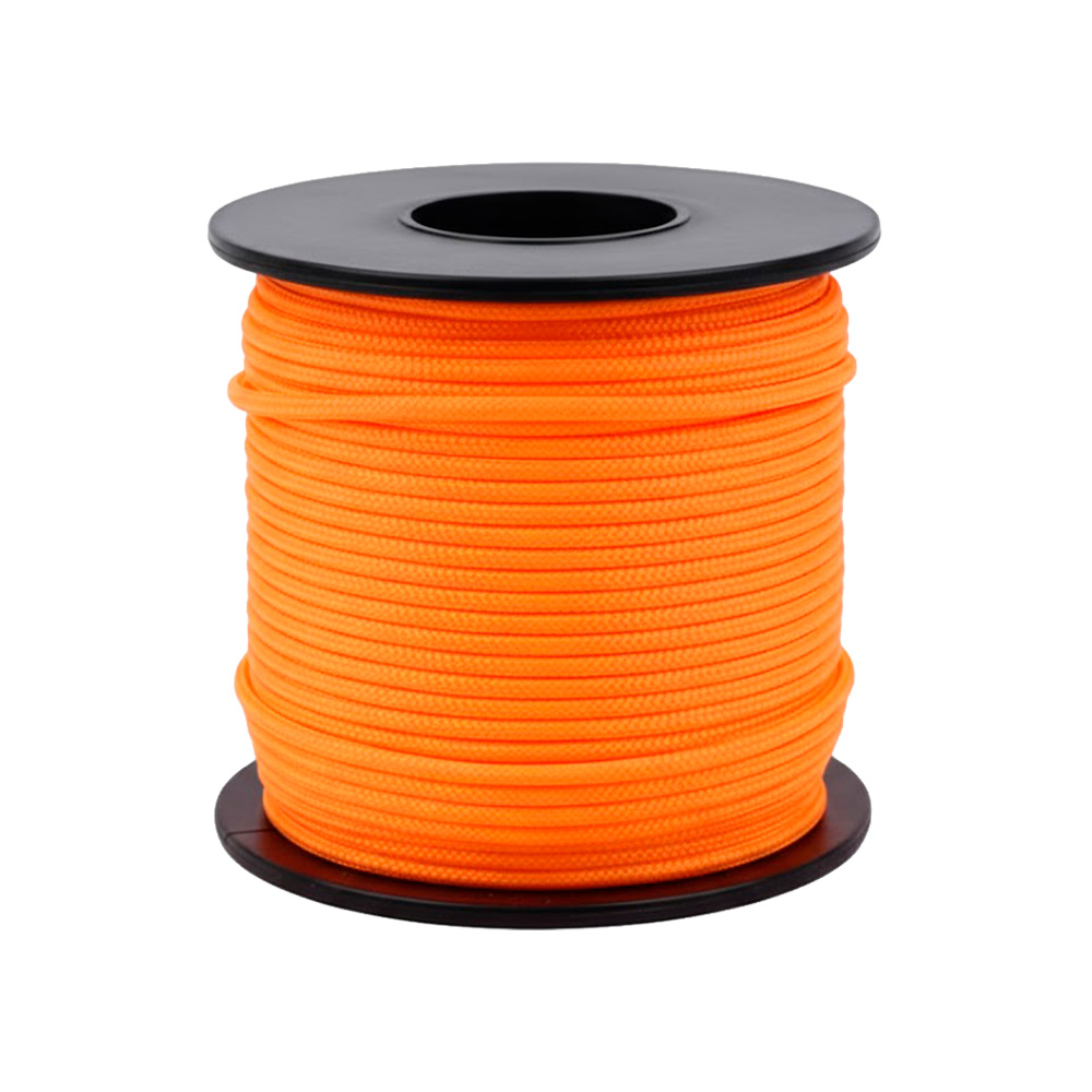 Cuerda trenzado gamma pp 6 naranja neon