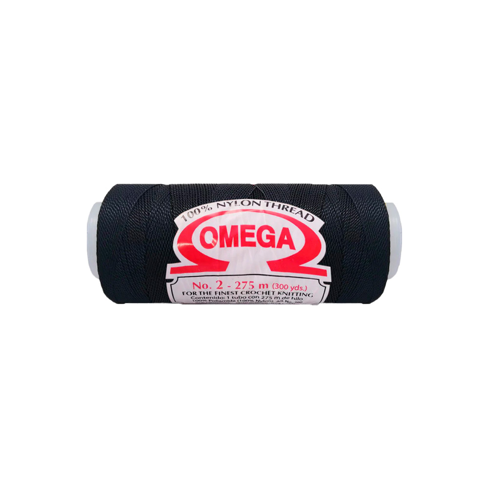 Hilo nylon pp 100gr negro azabache