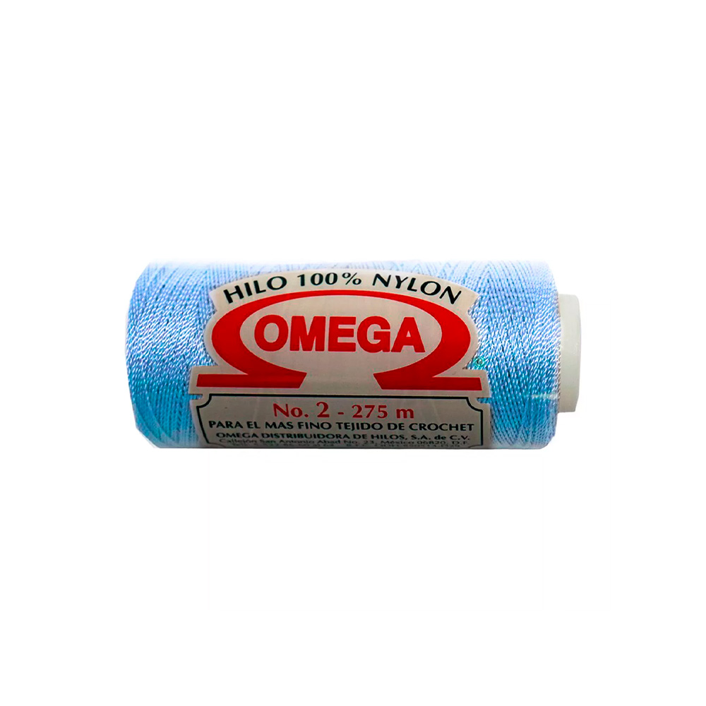 Hilo nylon pp 100gr azul claro