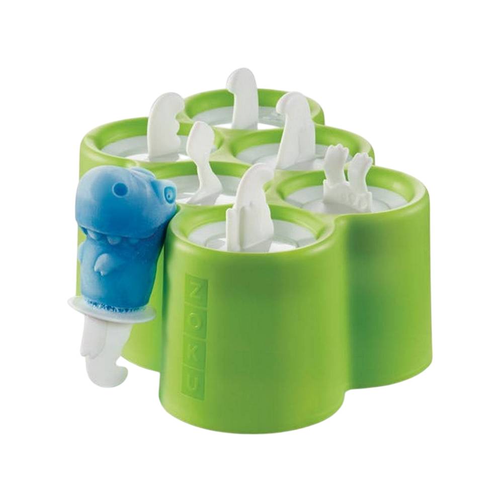 Molde para hacer paletas con diseño de dinosaurios