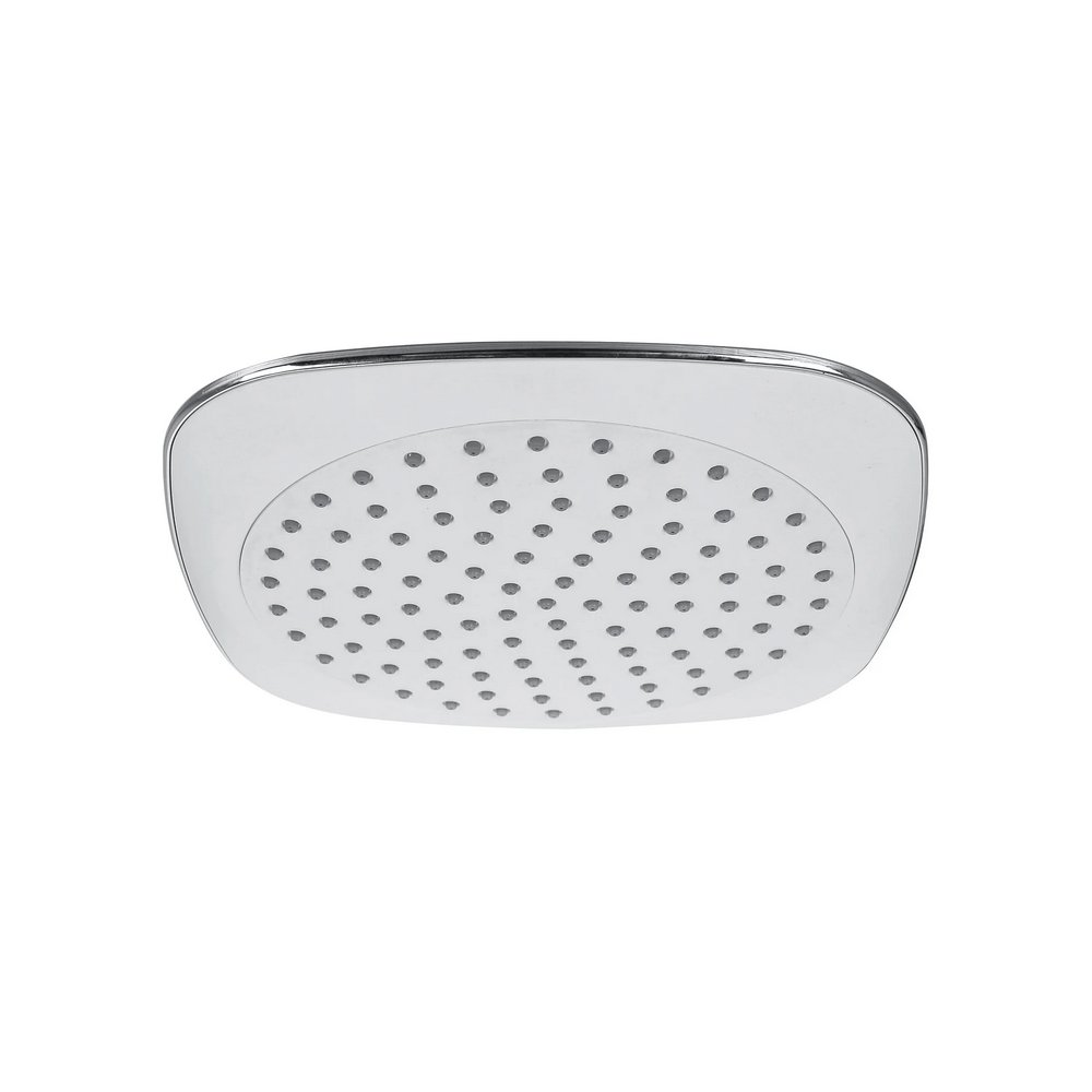 Cabeza de ducha cuadrada cromada 7.9 pulg (200.6 mm)
