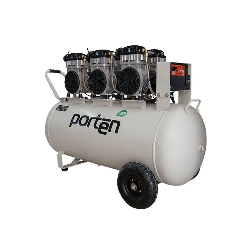 Compresor 6hp 220v 200 litro 116psi libre de aceite