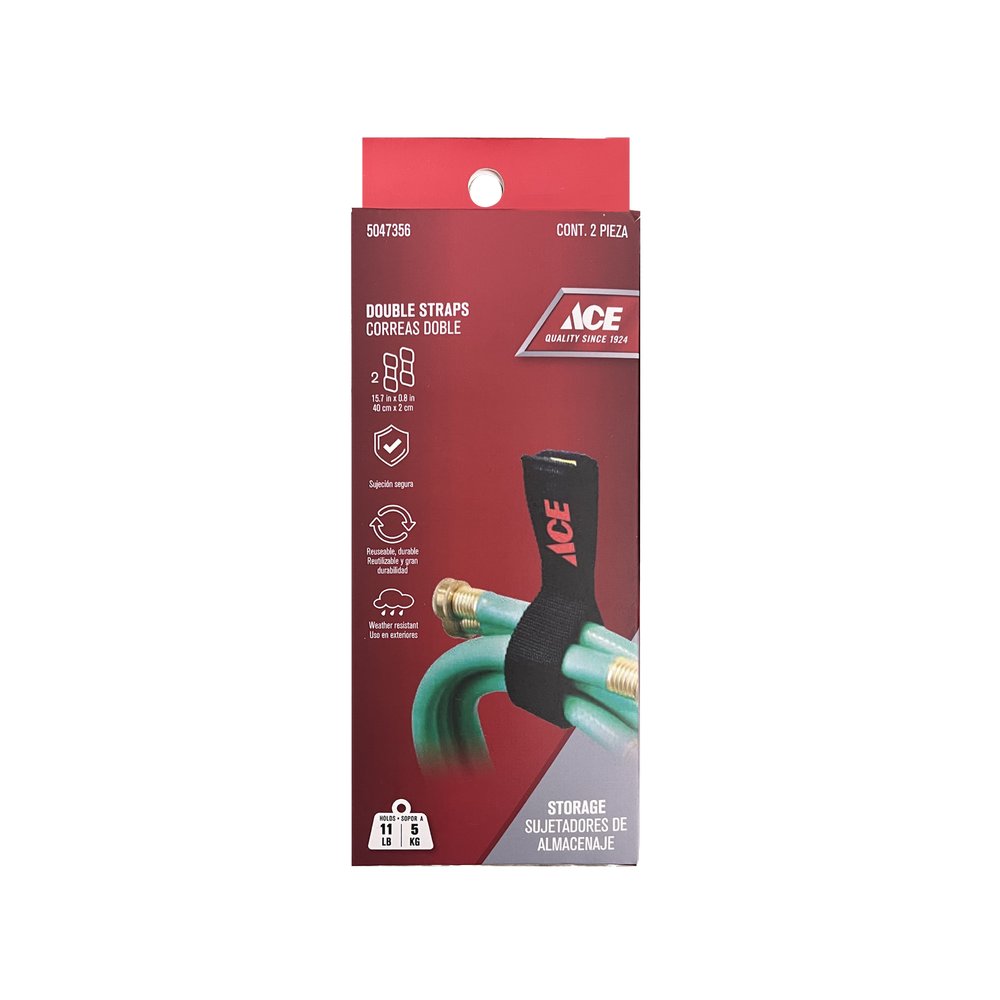 Cinta para alm namiento 40cm capacidad de 5kg s/2 negro