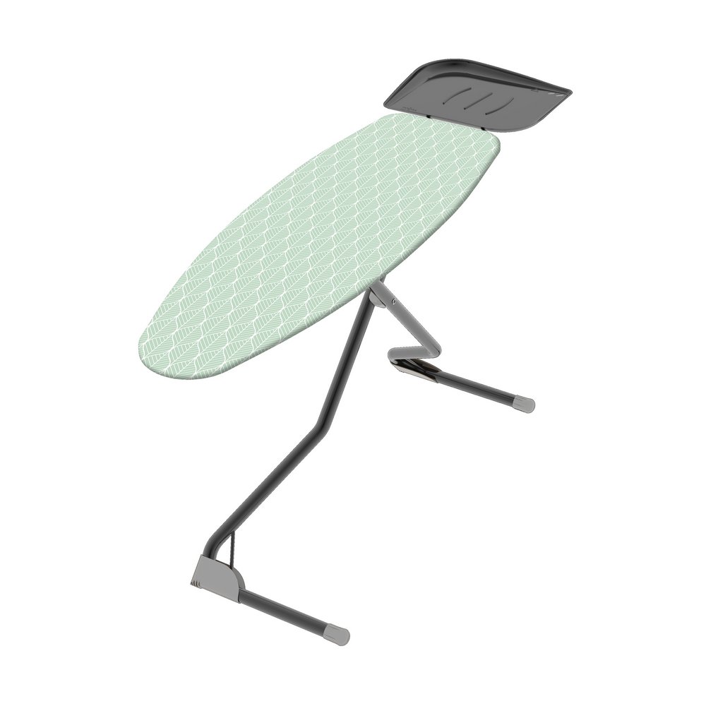 Planchador de metal ajustable azul y celeste
