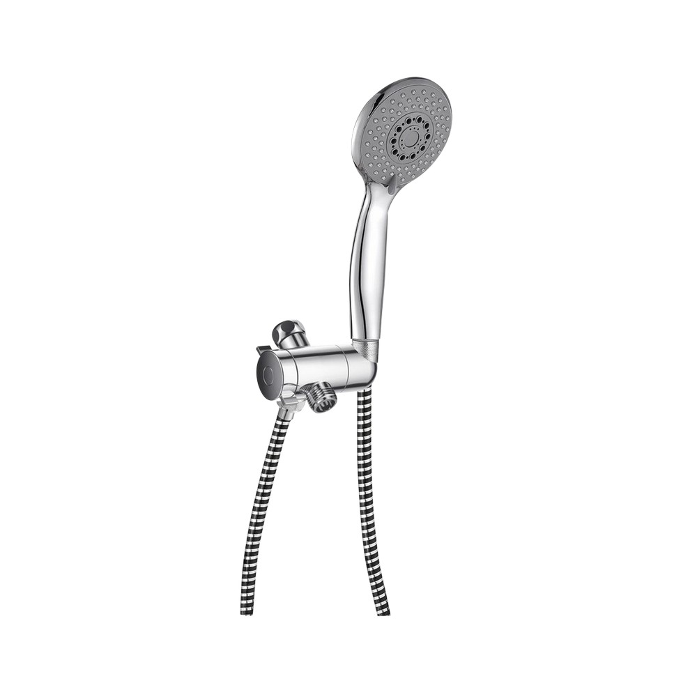 Ducha tipo telefono 3 funciones cromada 3.93 pulg (99.82 mm)