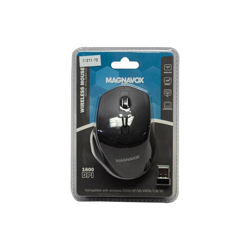 Mouse inalambrico recargable 1600 dpi