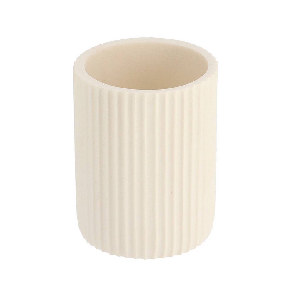 Porta cepillo de dientes plastico blanco