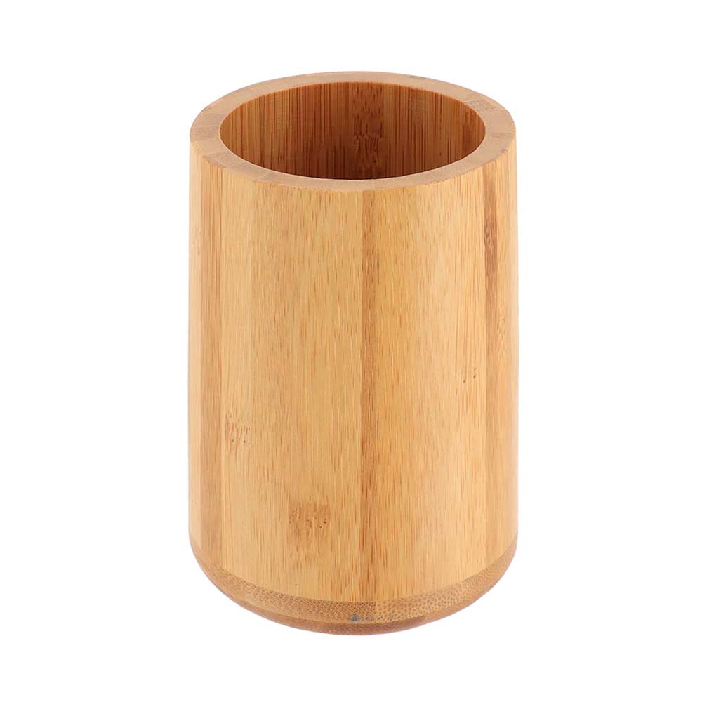 Porta cepillo de dientes bambu