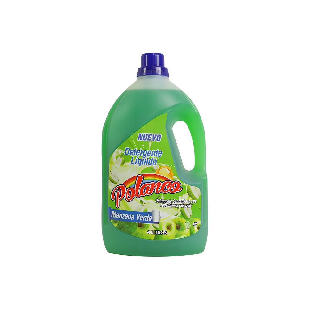 Detergente liquido manzana verde 4l