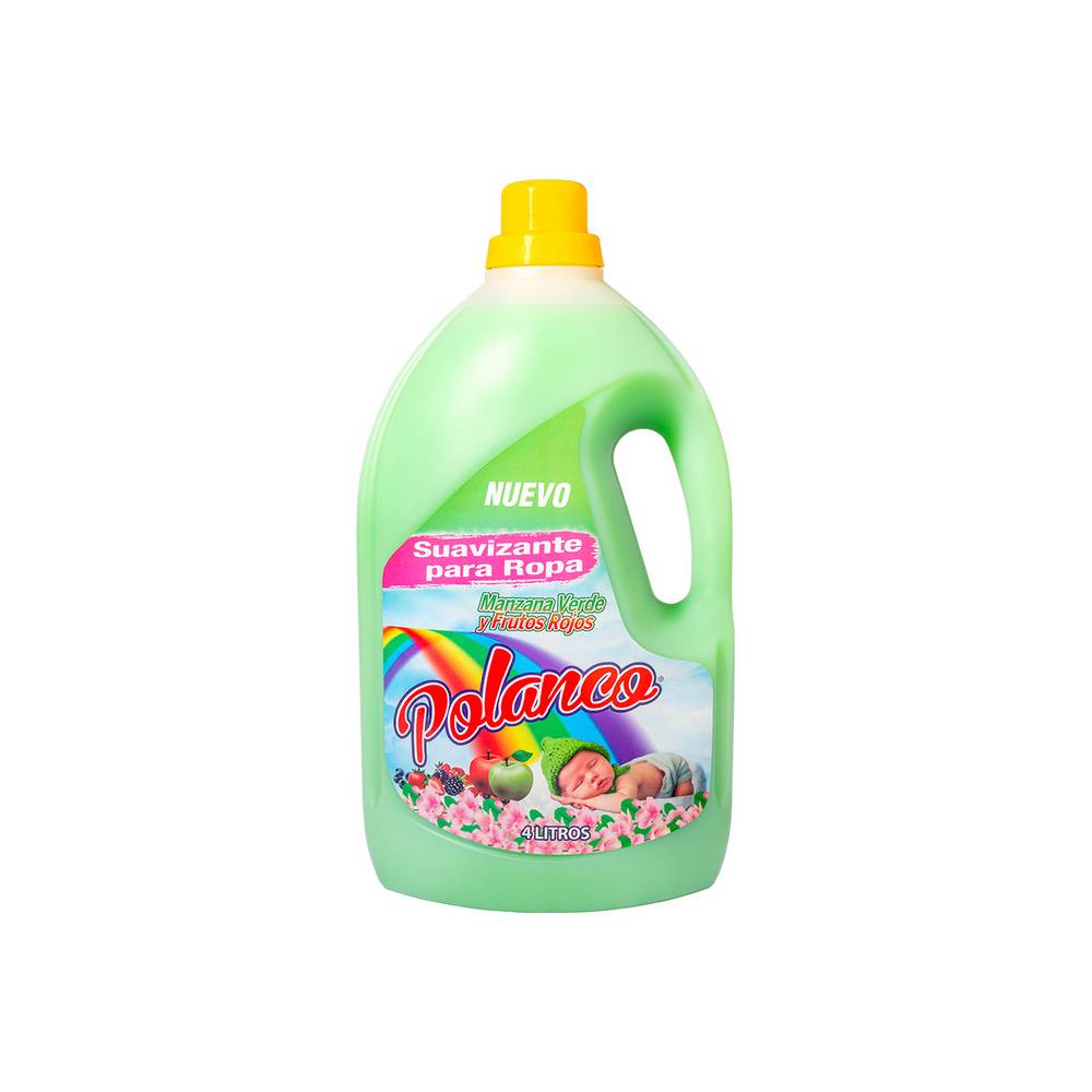 Suavizante liquido para ropa manzana y frutos rojos 4l