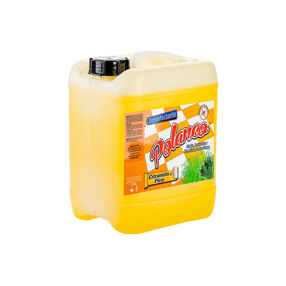 Desinfectante liquido citronela y pino caneca 10l