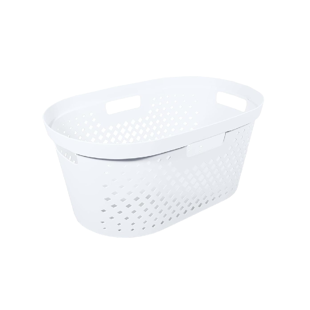 Cesta para ropa 38 l blanco