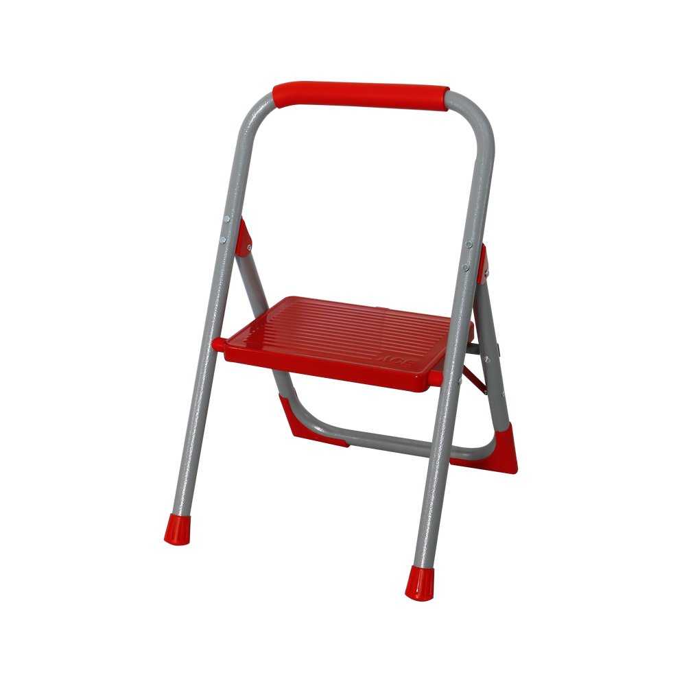 Escalera plegable 1 peldaño 15 x 15 x 23 pulg (38 x 38 x 58.42 cm) 120 kg