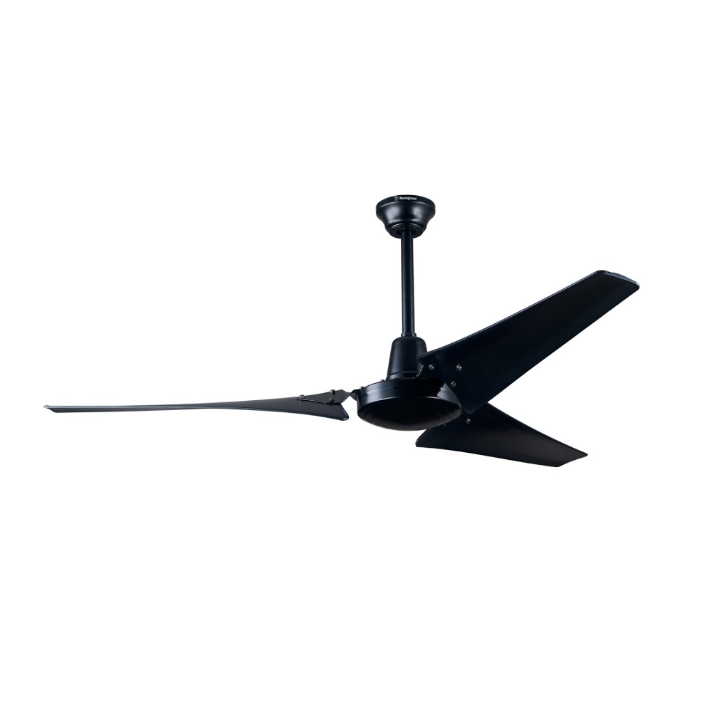 Ventilador de techo 1.52 m (60 pulgadas) 3 aspas color negro