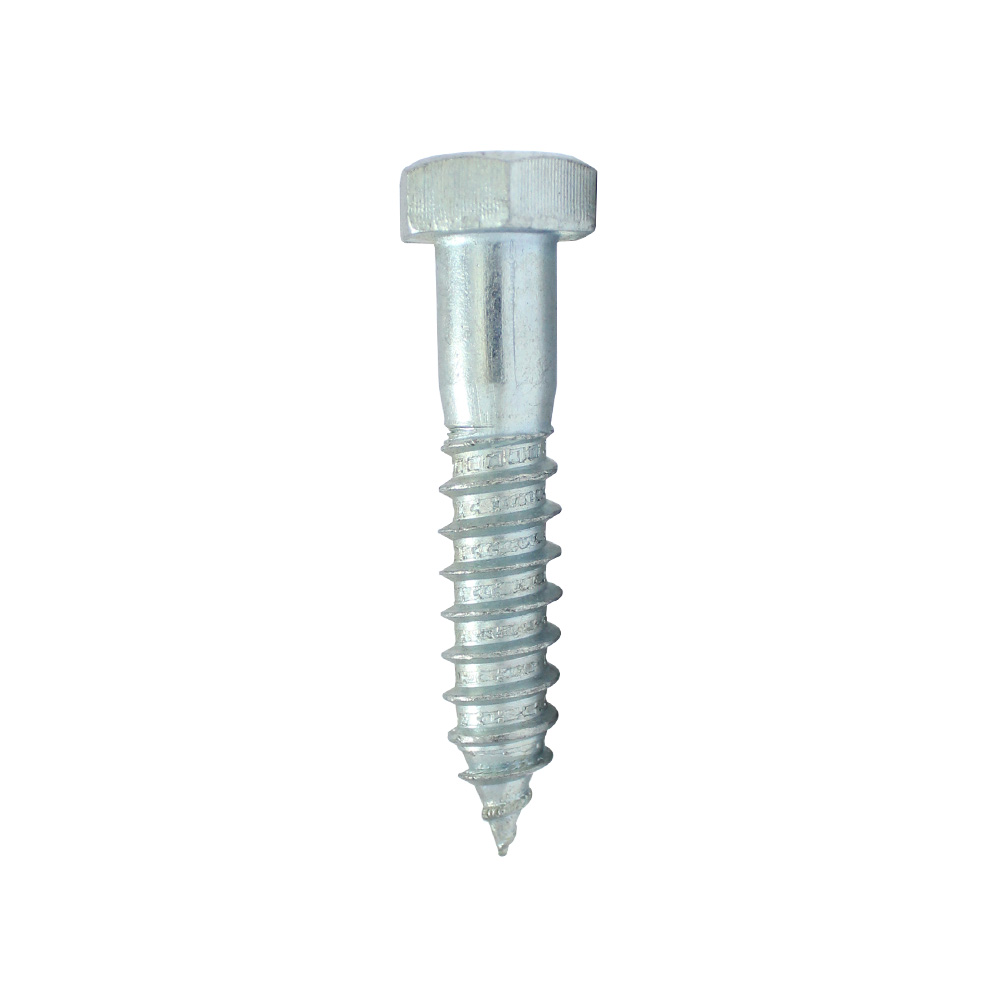 Tornillo tirafondo zincado 1/4x1 pulg s/5