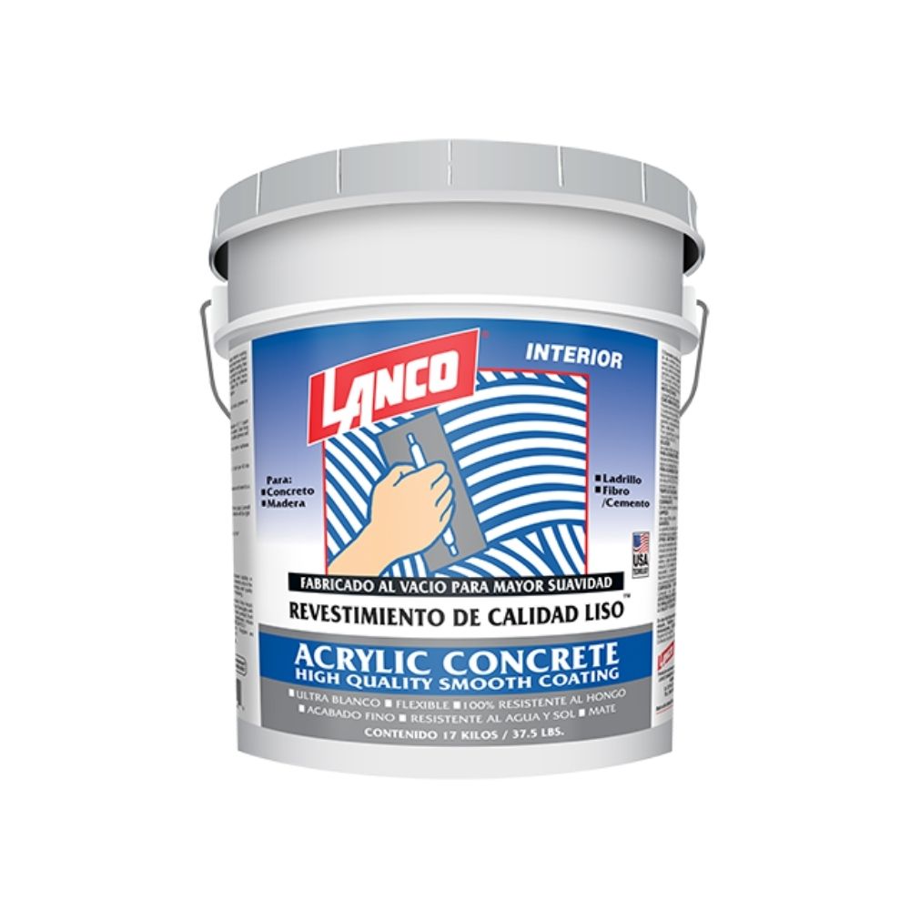 Revestimiento interior cubeta acrilico 17kg