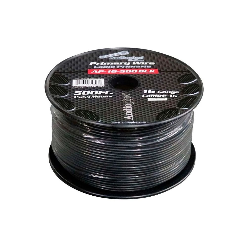 Cable para bocina 16x2 negro/rojo