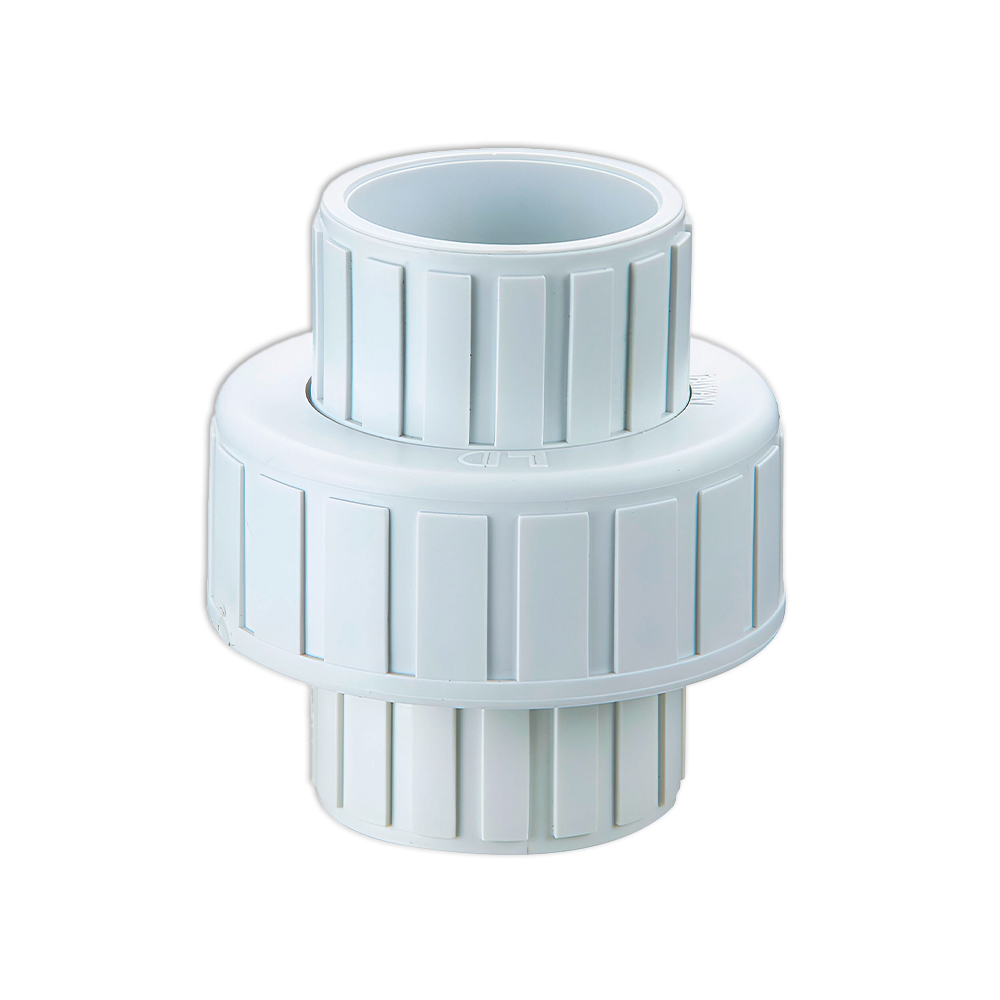 Union de tope pvc 1/2 pulg 12mm sch80 blanco