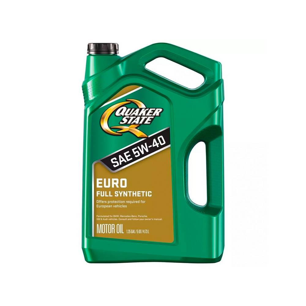 Aceite de motor gasolina 5w40 1.25 gal euro full sintetico