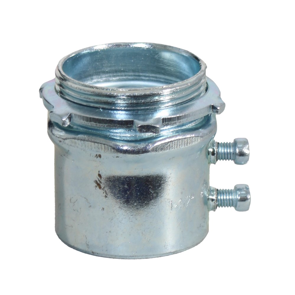 Conector recto para emt 1.1/2 pulg (38.1 mm) de tornillo