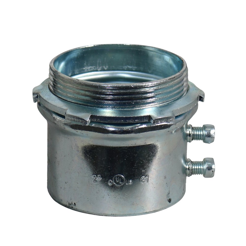 Conector recto para emt 2 pulg (50.8 mm) de tornillo