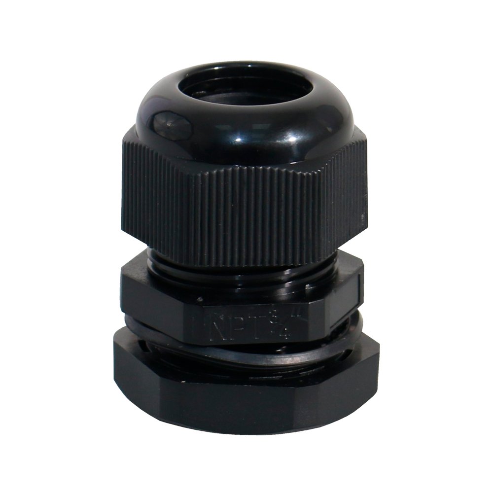 Manguito plastico con tuerca 3/4 pulg (19.05 mm)