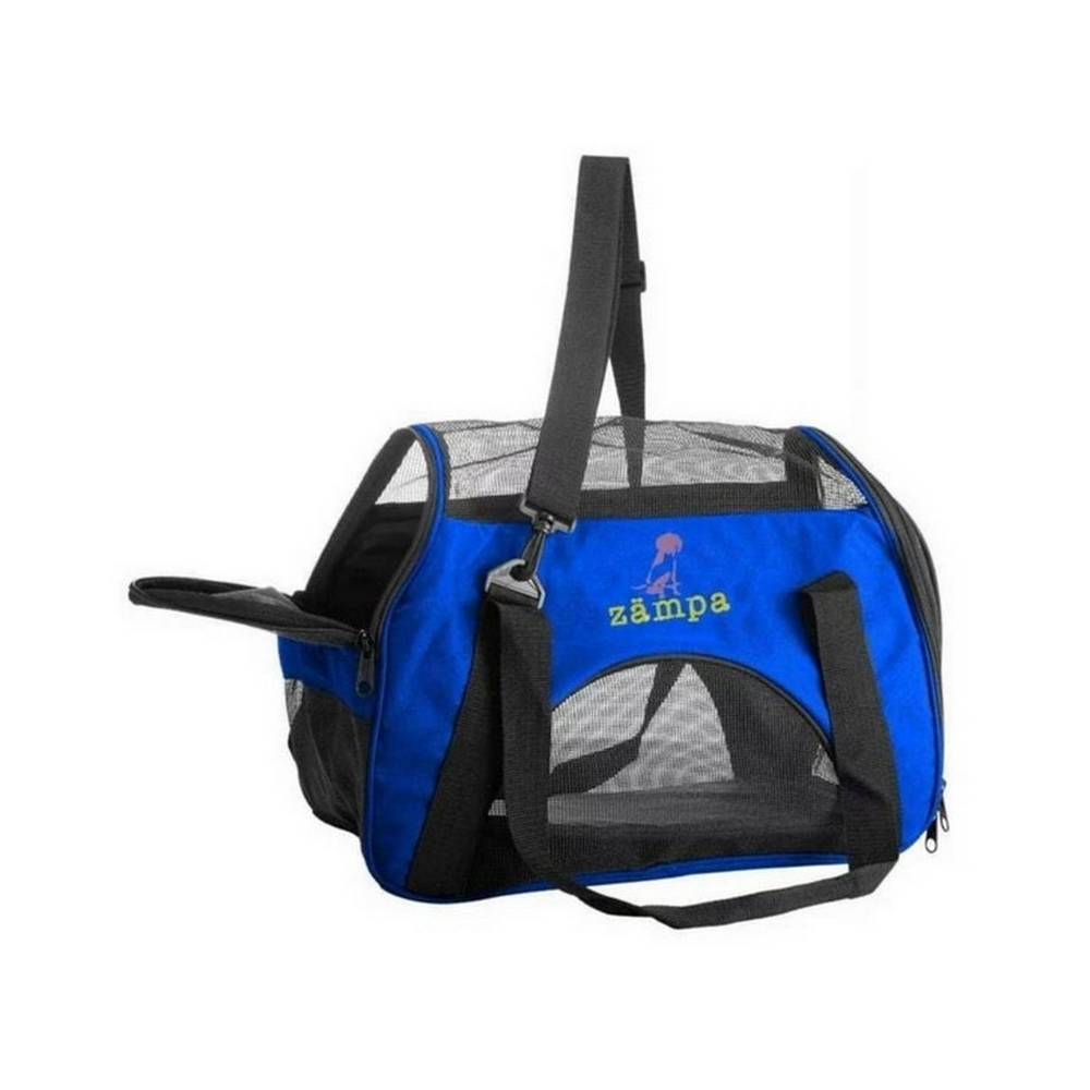 Bolso para transportar mascotas talla m azul