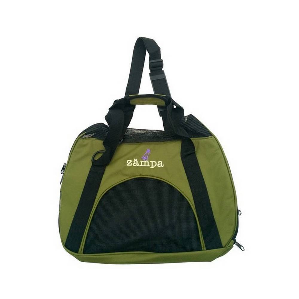 Bolso para transportar mascotas talla s verde