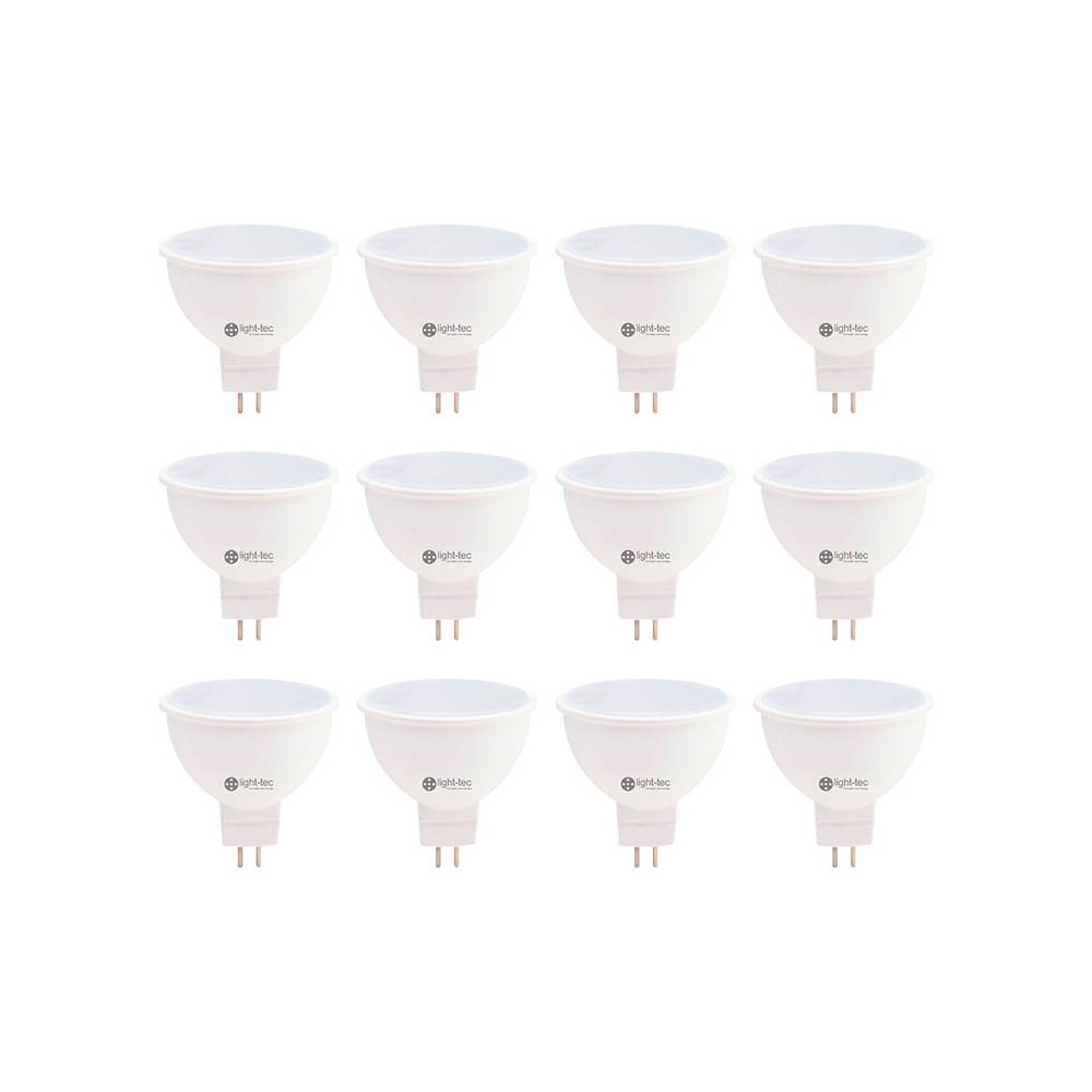 Reflector led mr-16 5w luz blanca pack 12