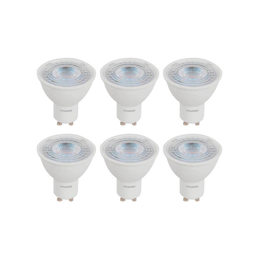 Reflector led gu-10 5 watts luz blanca 6 pack