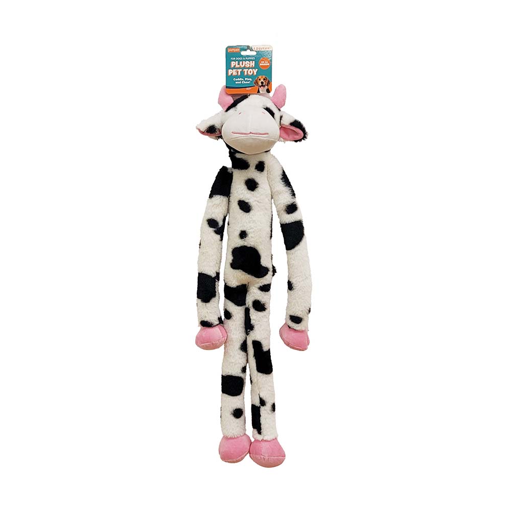 Juguete para mascota peluche de vaca