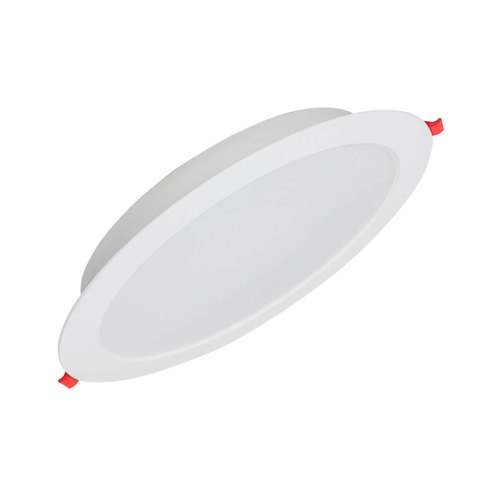 Panel led redondo de empotrar 12w cct 172x10 mm