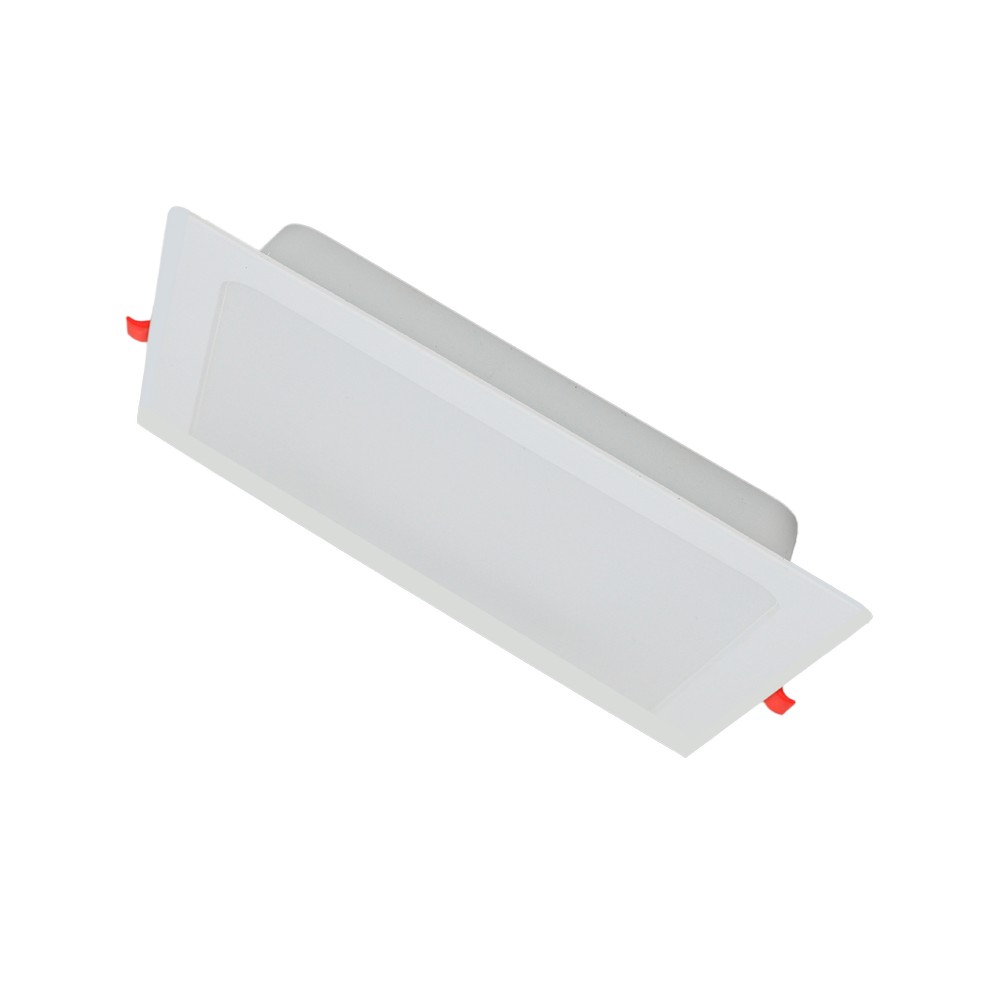 Panel led cuadrado de empotrar 12w luz neutra 170x10 mm