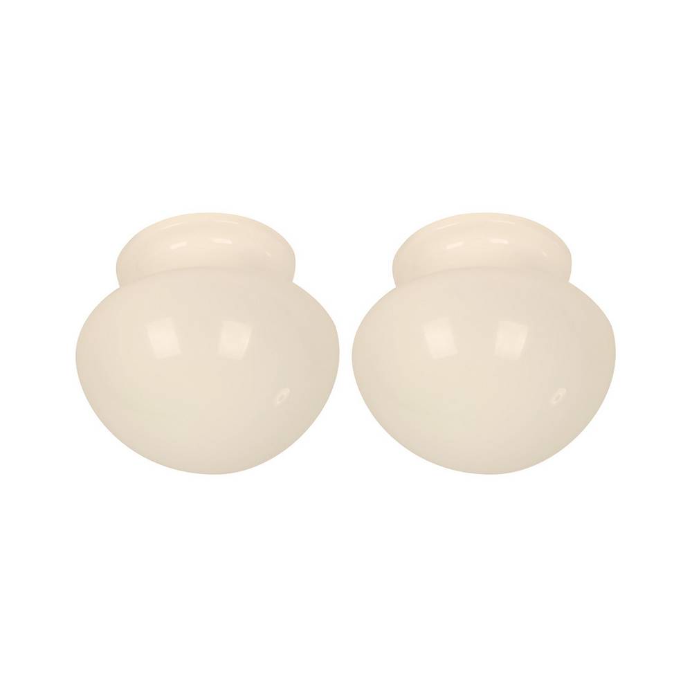 Plafonera redonda blanca e27 60w 2pack