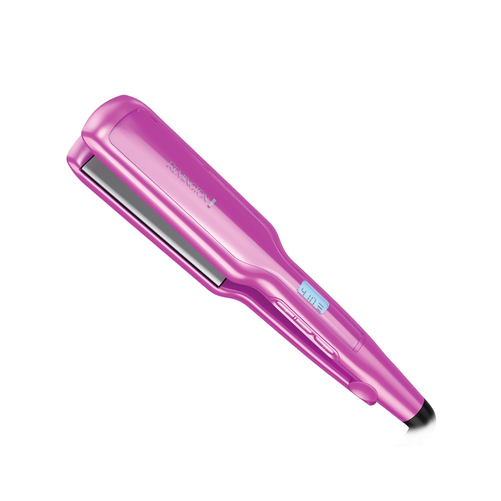 Plancha alisadora para cabello con antiestática y turmalina