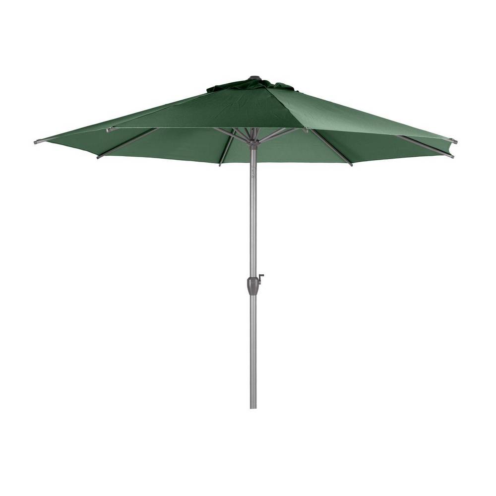 Sombrilla octagonal de 300 x 300 cm color verde oliva