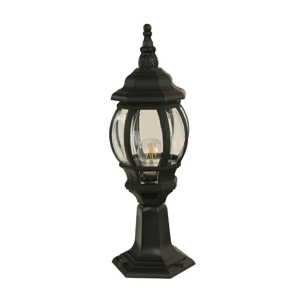 Farol tipo poste pequeño 1l e27
