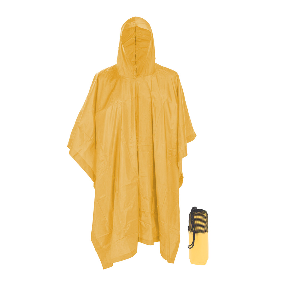 Capa para lluvia amarillo