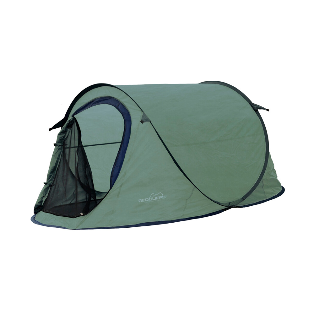 Tienda de campaña para 2 pers 220x120x95 cm verde