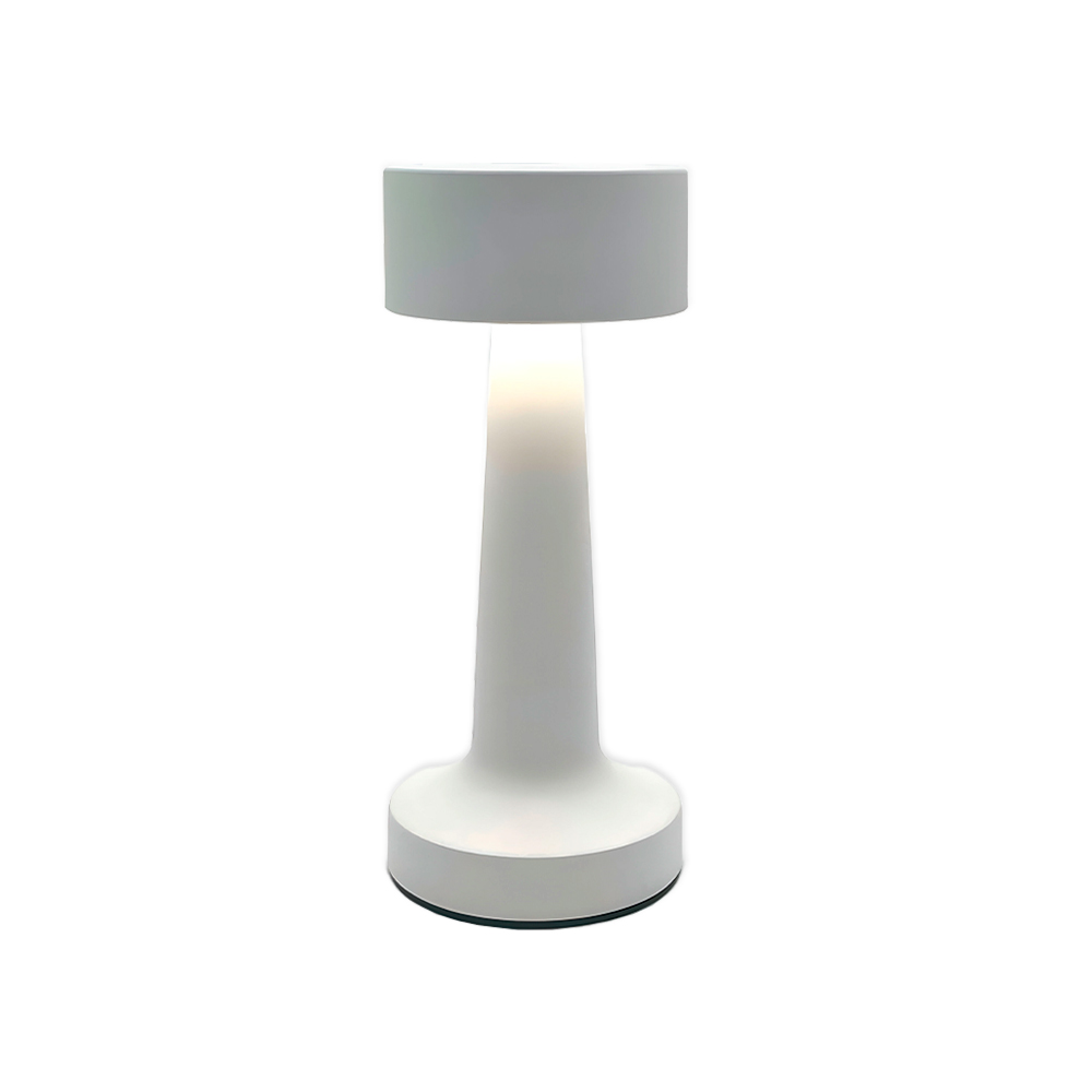 Lámpara escritorio blanca táctil usb atenuable