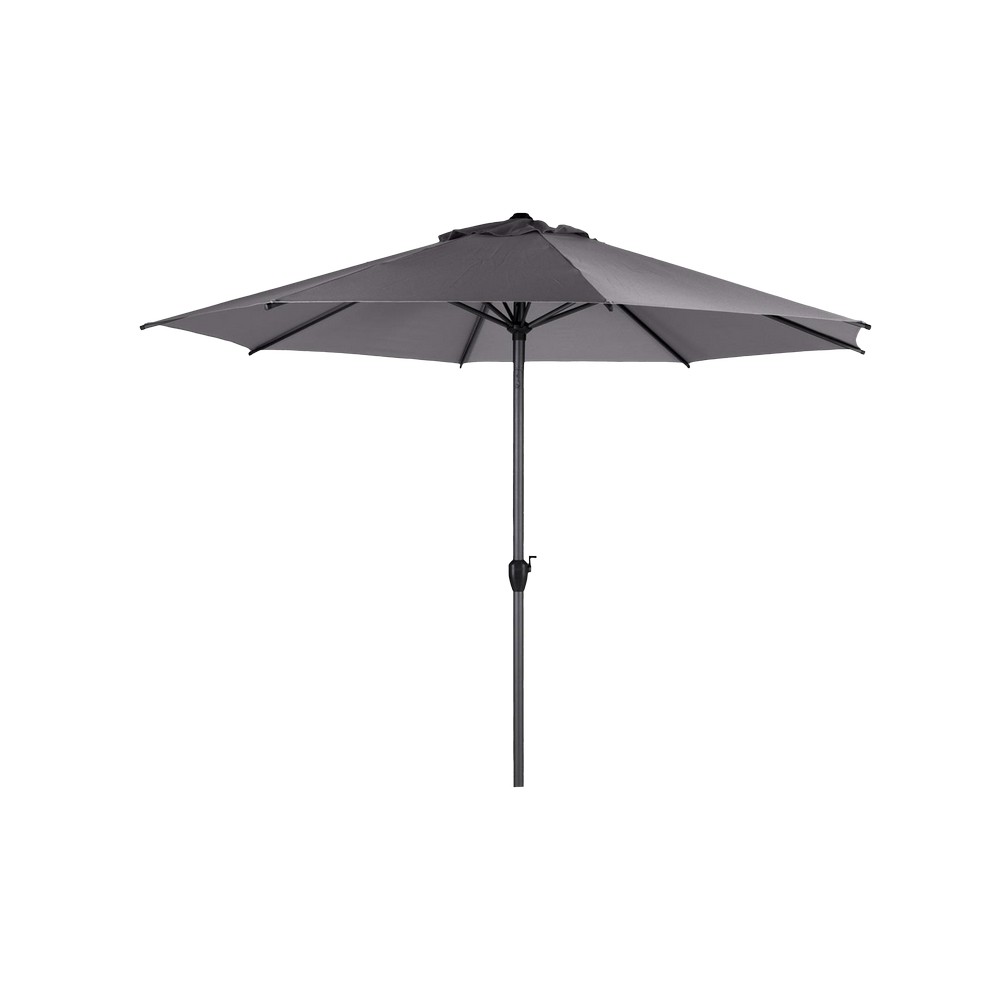 Sombrilla octagonal de 300 x 300 cm color gris