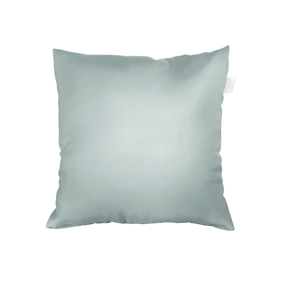 Cojín decorativo cuadrado 45x45 cm gris mini mat