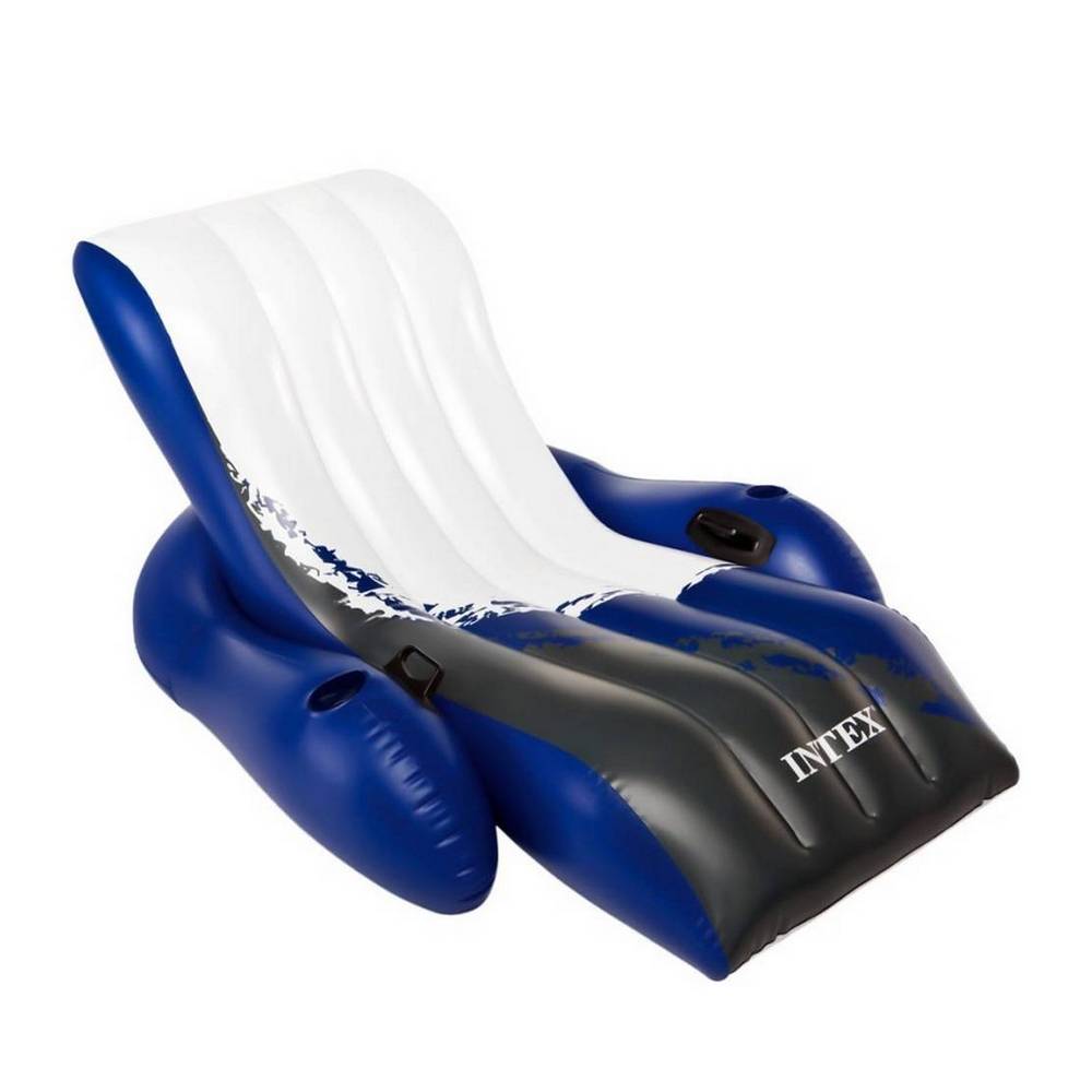 Flotador inflable sillon con portavasos 180x135 cm river run
